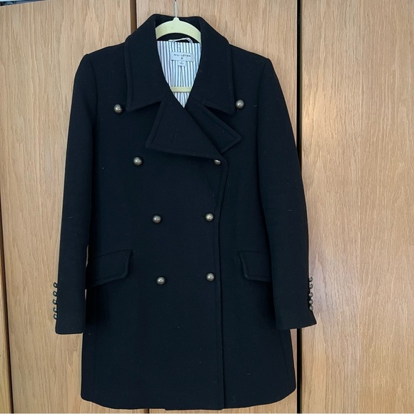 Nili Lotan Jackets & Blazers - Nili Lotan Black Pea Coat